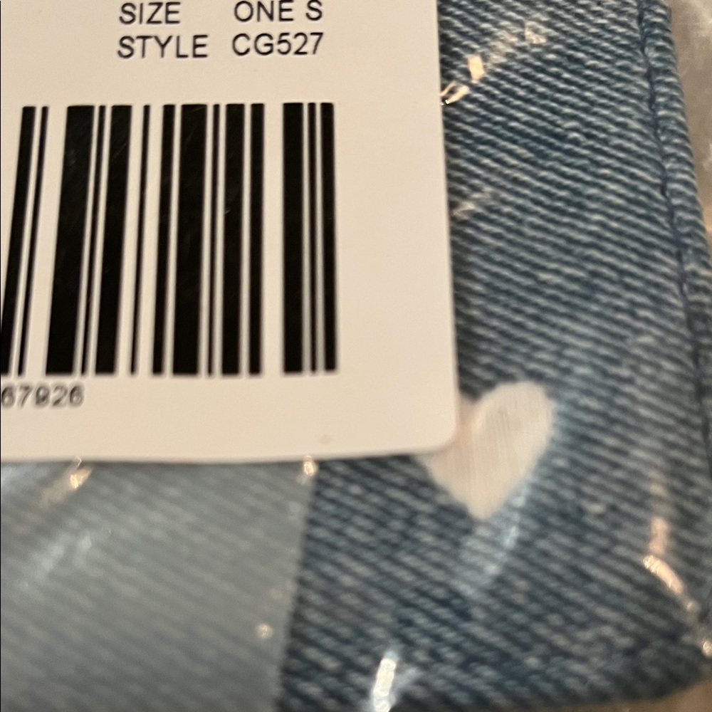 J. Crew Chambray Heart Card Wallet/NWT - Picture 6 of 9